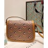 Disney x Gucci small shoulder bag 602694 Apricot