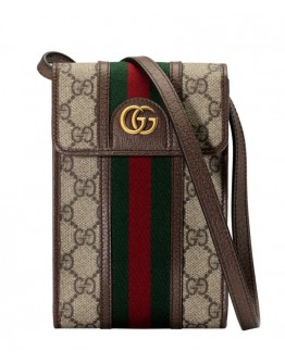 Gucci Ophidia Mini Bag 625757 Dark Coffee