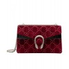 Gucci Dionysus GG velvet small shoulder bag 400249