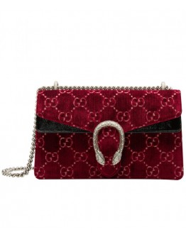 Gucci Dionysus GG velvet small shoulder bag 400249