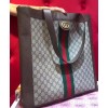 Gucci Ophidia soft GG Supreme large tote 519335 Coffee