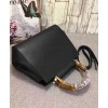 Gucci Nymphaea leather top handle bag 453767