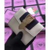 Gucci Sylvie leather wallet 476081 Cream