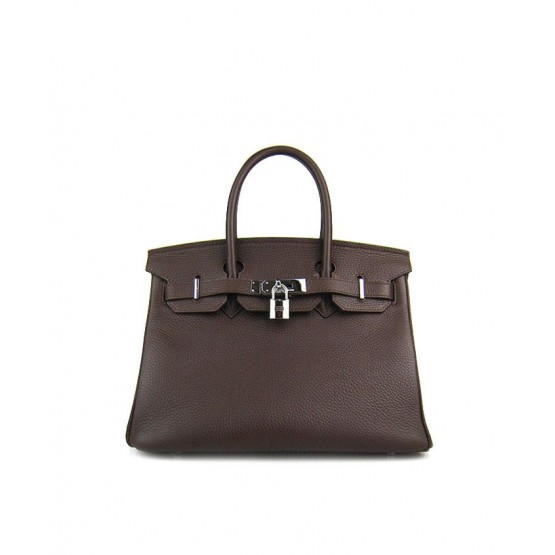 Hermes Birkin 30cm Dark Coffee