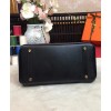 Hermes Birkin bag 30 Box calf leather Black