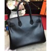 Hermes Birkin bag 30 Box calf leather Black