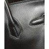 Hermes Birkin bag 30 Box calf leather Black