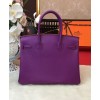 Hermes Birkin 35 Epsom Leather Paon Phw