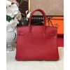 Hermes Birkin 35 Bag Togo Leather Red