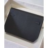 Hermes Kelly Depeches 25 Pouch Black