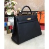 Hermes Kelly Bag 35 Togo Leather Black