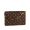 Louis Vuitton Chain Clutch M55646 Brown