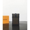Louis Vuitton Pochette Trunk Verticale M63913 Brown