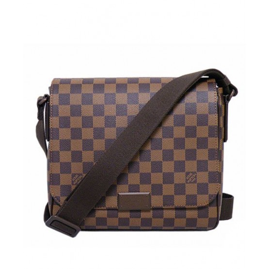 Louis Vuitton Damier District N41213 Brown