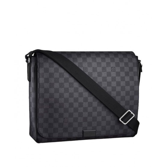 Louis Vuitton Damier District N41271 Black