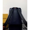 Louis Vuitton Damier Cobalt Race Discovery Backpack PM N40157 Black