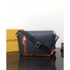 Louis Vuitton Damier Cobalt Race Discovery Messenger PM N40159 Black