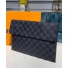 Louis Vuitton Alpha Triple Pouches N60255 Black