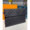 Louis Vuitton Alpha Triple Pouches N60255 Black