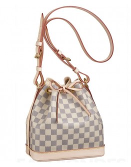 Louis Vuitton Damier Bag N42222 White