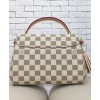 Louis Vuitton Croisette Damier Azur Canvas Bag White M41581