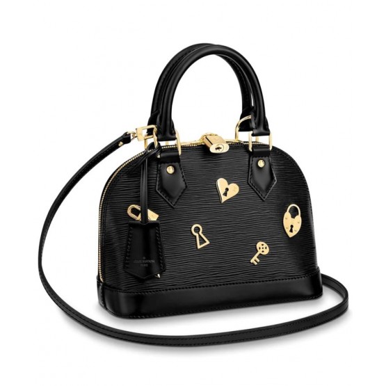 Louis Vuitton Alma BB M52884 Black