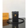 Louis Vuitton Pochette Trunk Verticale M67871 Black