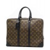 Louis Vuitton Monogram Porte-Documents Voyage M40225 Brown