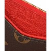 Louis Vuitton Pallas Clutch M41638 Red