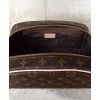 Louis Vuitton Canvas Double Zipper Opening Toiletry Bag M47624 Brown