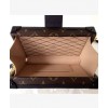 Louis Vuitton Monogram Petite Malle w Tags M50013 Brown