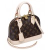 Louis Vuitton Monogram Canvas Alma Shoulder Bag M53152 Brown