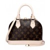 Louis Vuitton Monogram Canvas Alma Shoulder Bag M53152 Brown