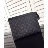 Louis Vuitton Pochette Voyage MM Monogram Eclipse Travel Aessories M61692 Black