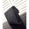 Louis Vuitton Pochette Voyage MM Monogram Eclipse Travel Aessories M61692 Black