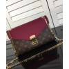 Louis Vuitton Monogram Canvas Pallas Chain Havane M41201