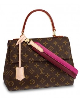 Louis Vuitton Monogram Cluny bag M42738 Peachblow