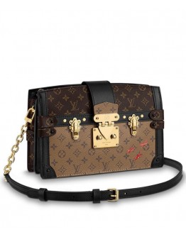 Louis Vuitton Trunk Clutch M43596 Brown