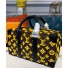 Louis Vuitton Embroidery Runway Bag Yellow