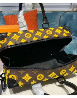 Louis Vuitton Embroidery Runway Bag Yellow