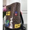Louis Vuitton Chalk Backpack M44615 Brown