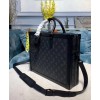Louis Vuitton Soft Trunk Briefcase M44952 Black