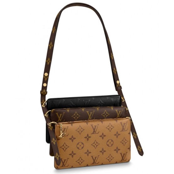 Louis Vuitton Pouchette LV3 M45412 Brown