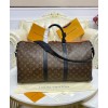 Louis Vuitton Keepall Bandouliere 50 M45616 Brown