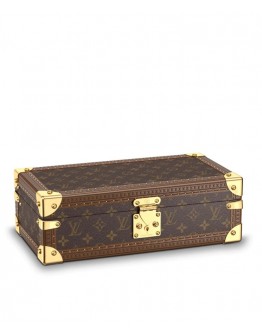Louis Vuitton 8 Watch Case M47641 Brown
