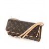 Louis Vuitton Pochette Twin Monogram GM M51852 Brown