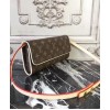 Louis Vuitton Pochette Twin Monogram GM M51852 Brown