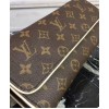 Louis Vuitton Pochette Twin Monogram GM M51852 Brown