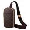 Louis Vuitton Pochette Gange Monogram Canvas M51870 Brown