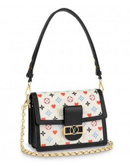 Louis Vuitton Game On Dauphine MM M57463 White